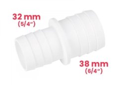 Spojka hadicová redukovaná (32mm/38mm)