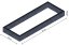 Flexi Element vyvýšený záhon - obdĺžnik - Šírka: 150 cm, Dĺžka: 400 cm, Výška: 39 cm