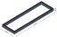 Flexi Element vyvýšený záhon - obdĺžnik - Šírka: 150 cm, Dĺžka: 475 cm, Výška: 27 cm