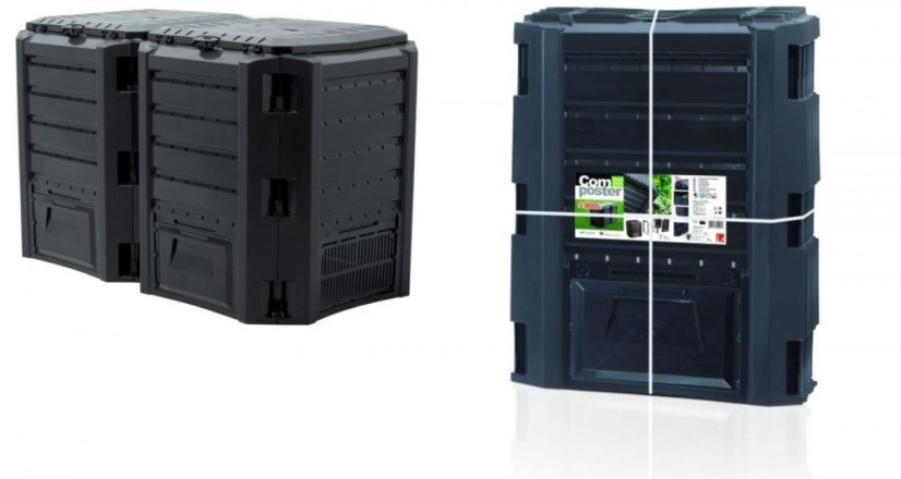 Prosperplast Compogreen 800 l čierny