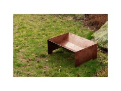 Corgarden Zahradní ohniště STRATO 1018 50 x 70 x 30 cm Corten
