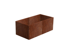 Corgarden Vyvýšený záhon ALTO 1010 69 x 136 x 52 cm Corten