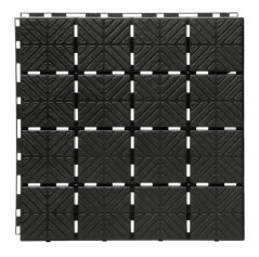 Dlaždice zahradní EASY SQUARE černá 40x40cm - 1,5m2