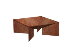 Corgarden Zahradní ohniště FOCUS 1017 70 x 70 x 30 cm Corten