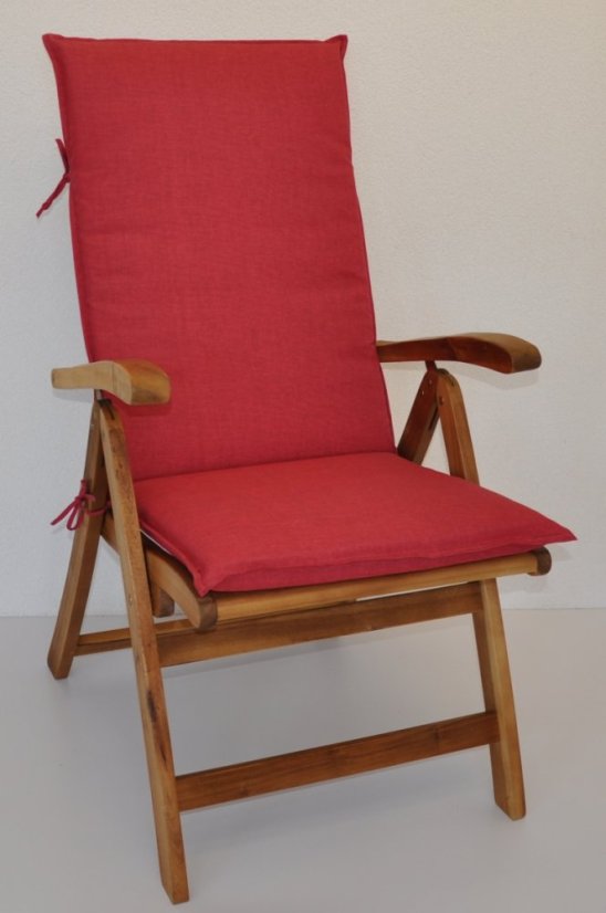 Polstr na teakové zahradní křeslo UNI vysoké