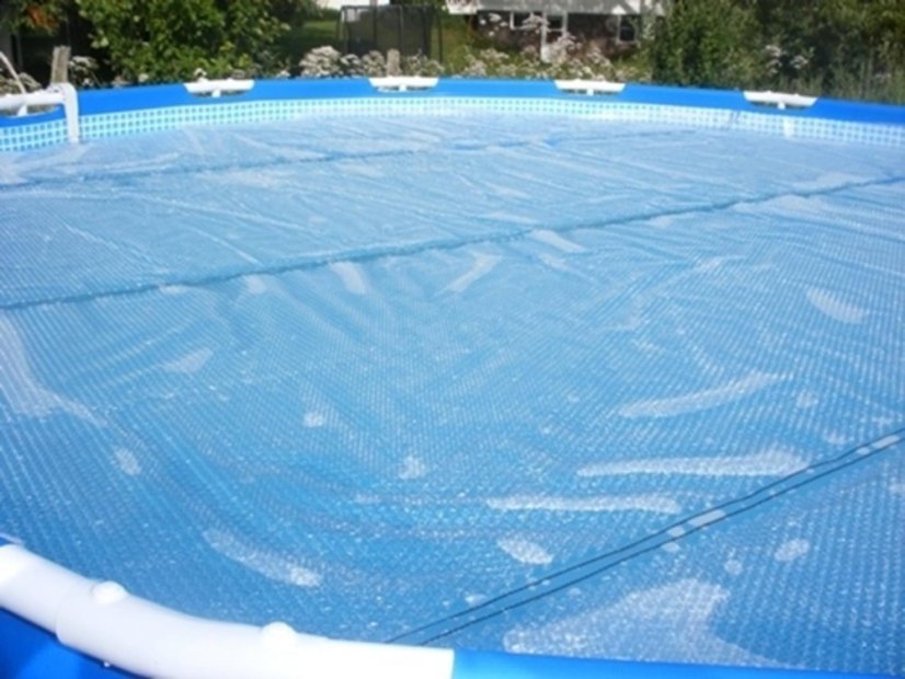 Plachta solární průměr 4,5 m MODRÁ