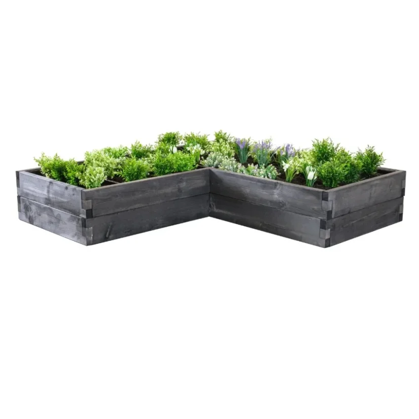 ZvP Modulární vyvýšený záhon Tvar L