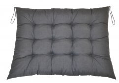 Paletový sedák / zahradní matrace tmavě šedý melír