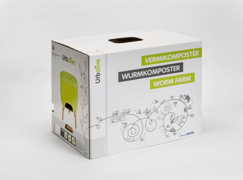 Plastia Urbalive vermikompostér