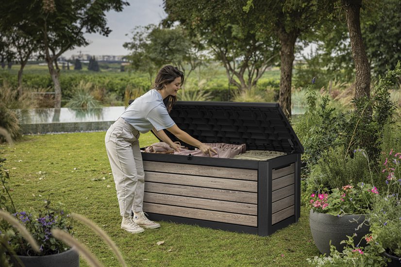 SIGNATURE HORIZONTAL úložný box - Barva: ASHWOOD, Objem: 630 L