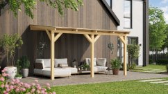 WEKA Dřevěná zahradní pergola 672 (4,3x2,7 m)