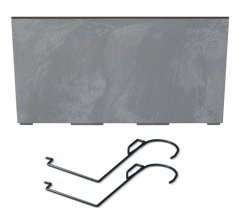 Prosperplast truhlík s háky URBI CASE Beton Effect W