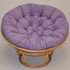 Ratanový papasan 115 cm medový