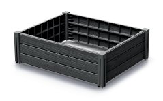 Vyvýšený záhon BASE PLANT 75,6 cm - farba: antracit