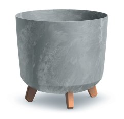 Kvetináč Gracia Tubus Beton Effect 29,8 cm
