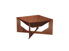 Corgarden Zahradní ohniště VENTO 1014 50 x 50 x 30 cm Corten