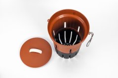 Plastia Vermikompostér do záhona - terakota