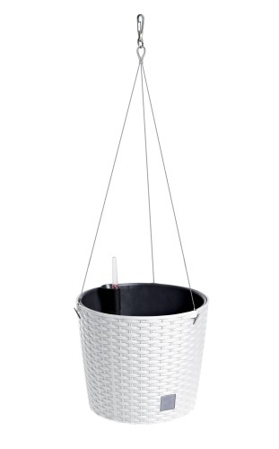 Prosperplast závesný kvetináč Rato Round W 25,6 cm + vklad