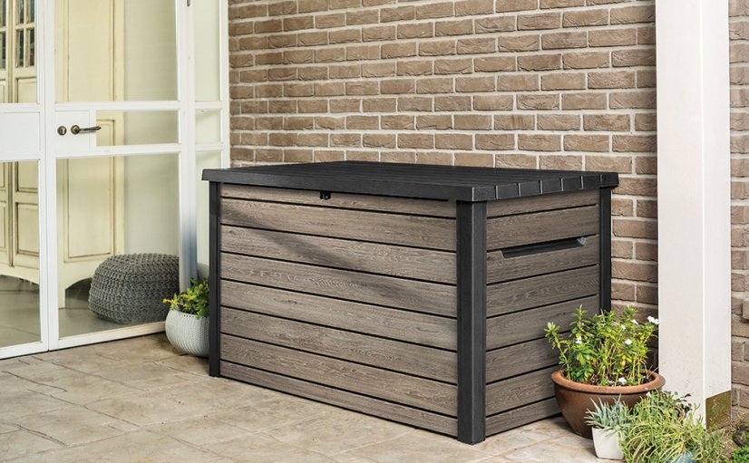 SIGNATURE HORIZONTAL úložný box - Barva: ASHWOOD, Objem: 630 L