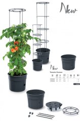 Prosperplast květináč na pěstování rajčat Tomato Grower antracit