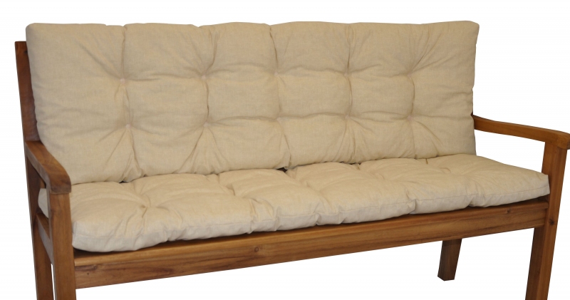 Polstr na zahradní lavičku 137 cm