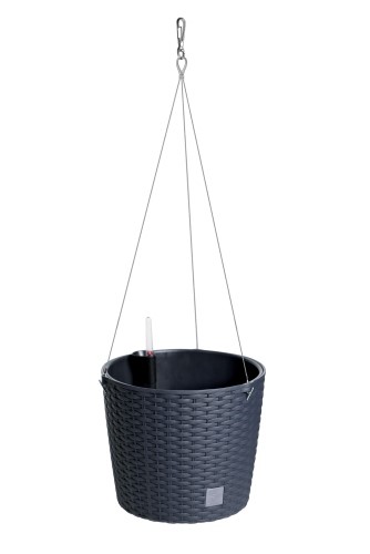 Prosperplast závesný kvetináč Rato Round W 25,6 cm + vklad