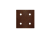 Corgarden Zahradní obrubníky MODO SPOJKA ROVNÁ 1026 6 x 6 cm Corten