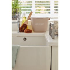 Kitchen Craft Natural Elements koš z bambusového vlákna na bioodpad 3 L