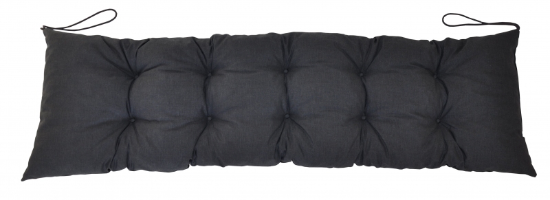 Podsedák 150x40 - Barva polstru: Tmavě šedý melír