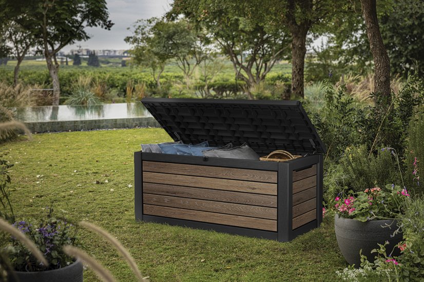 SIGNATURE HORIZONTAL úložný box - Barva: ASHWOOD, Objem: 630 L